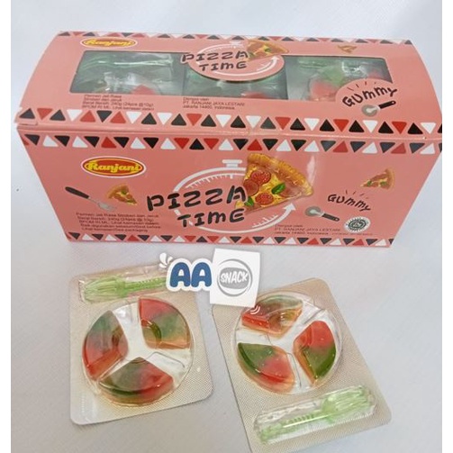 

RANJANI PERMEN PIZZA TIME ISI 24 X 10GR