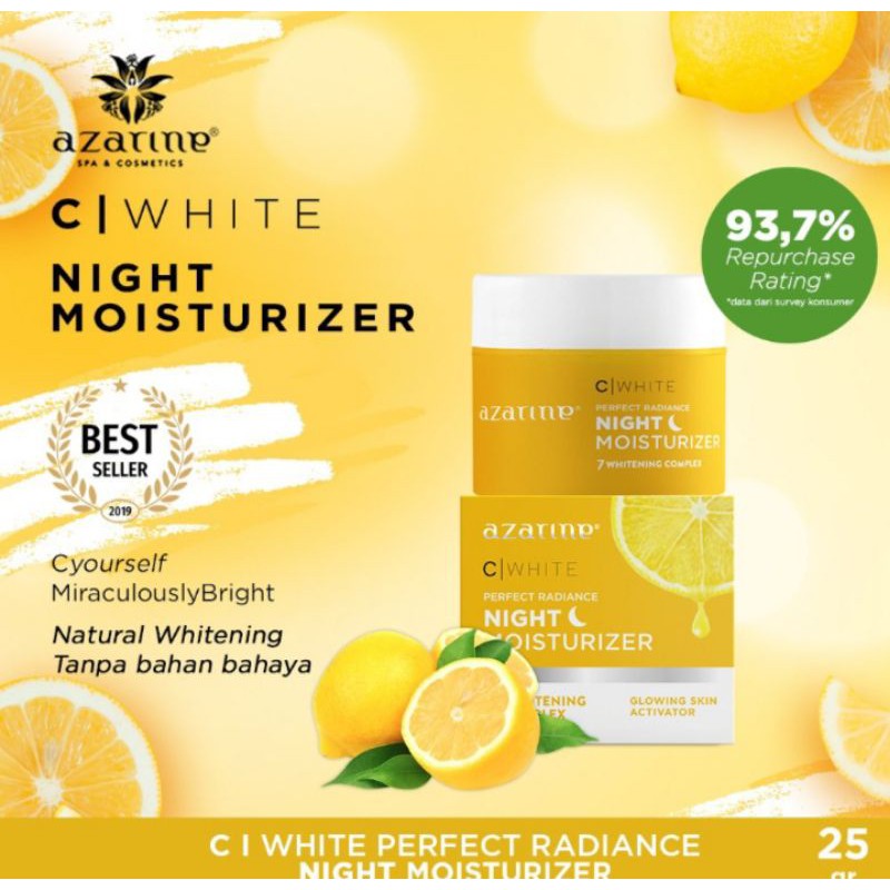 Azarine night moisturizer cream