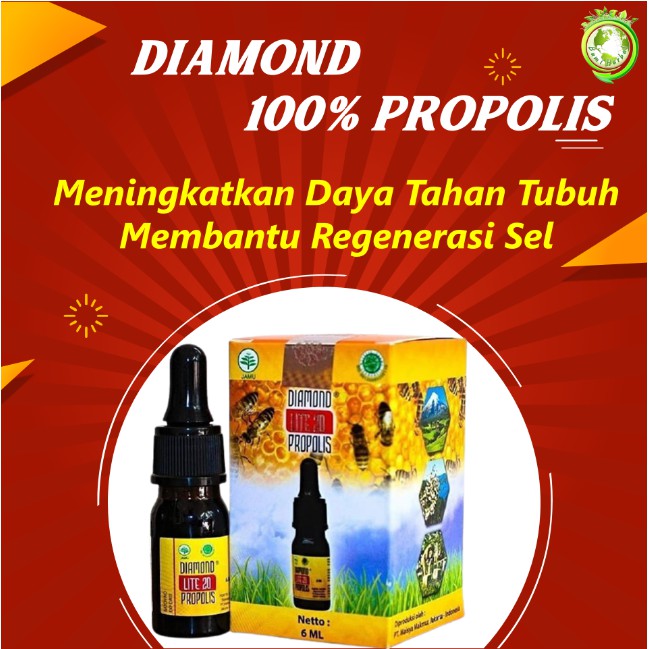 PROPOLIS DIAMOND LITE 20 100% PROPOLIS ORIGINAL NEW ZEALAND