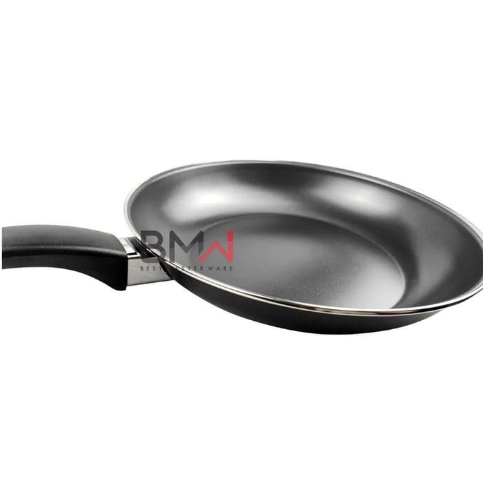 Teflon BMW Frypan Set 2 Pcs HITAM - Fry Pan Set Non Stick Teplon Wajan