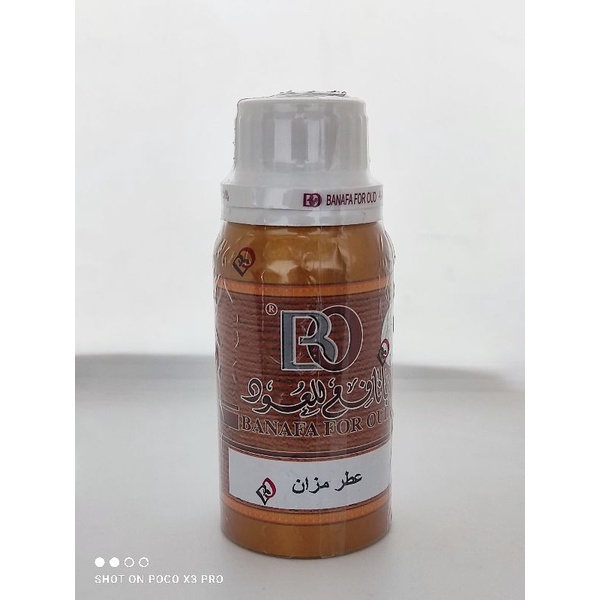 Attar Mizan Mizyan Banafa For Oud 100ml Original