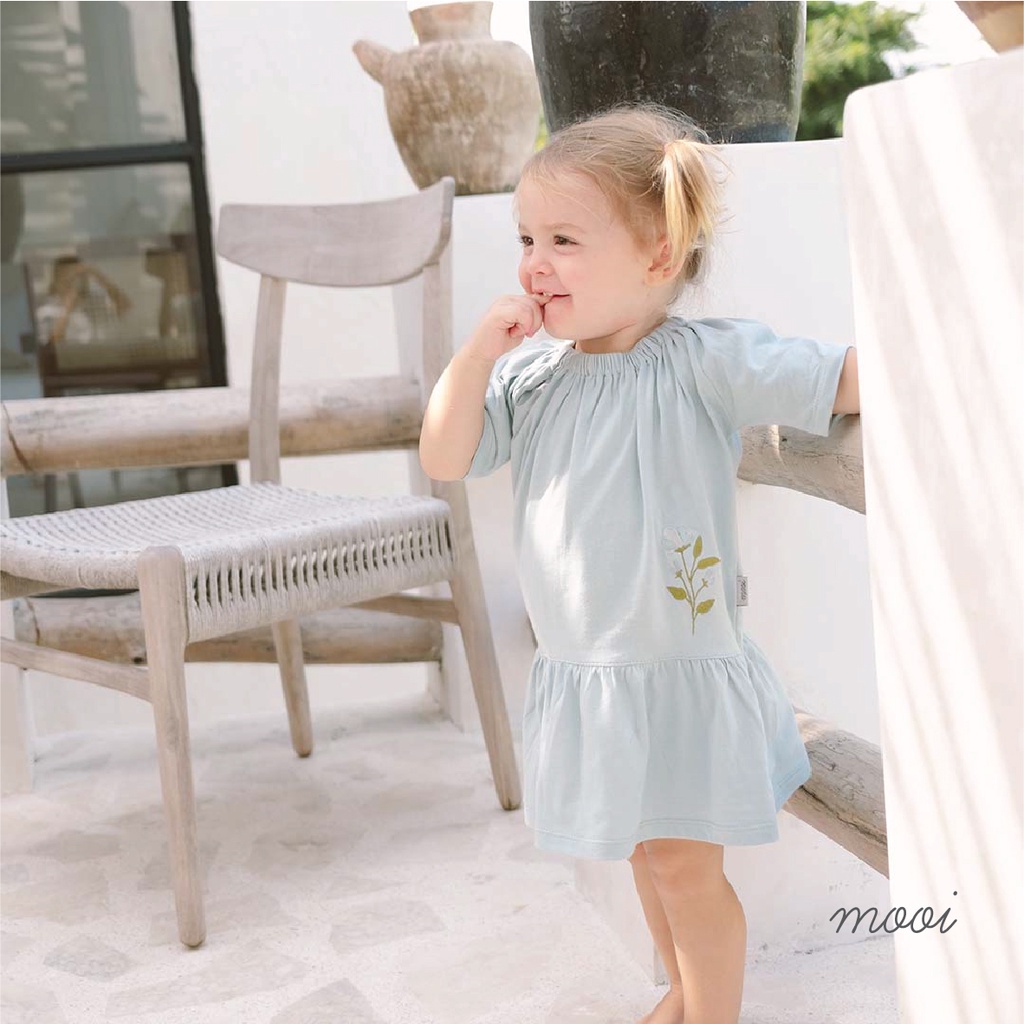 Baju Dress Anak Perempuan Mooi 1-5 Tahun Sabrina Dress