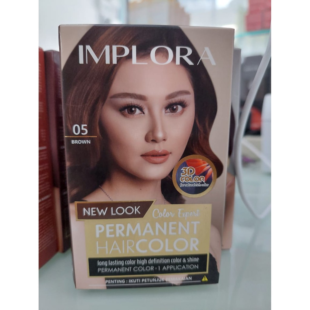 IMPLORA SEMIR NEW LOOK PERMANENT HAIR COLOR - CAT PEWARNA RAMBUT