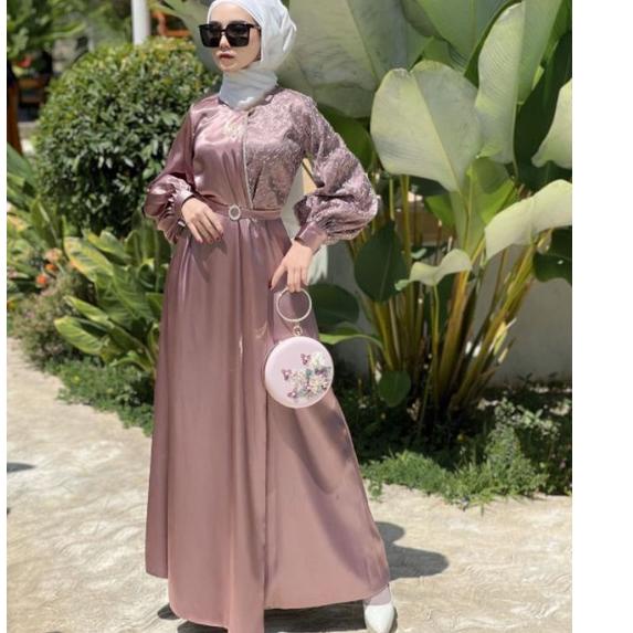 Lagi Tren.. LAJOREE Tas Pesta Mewah Circle Motif Bunga Elegan SlingBag Bulat Wanita Import Ibu Ibu K