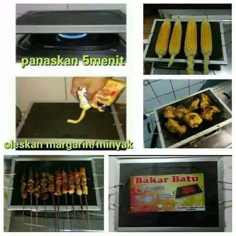 Alat Panggang "BAKAR BATU GRANITO SUPER QUALITY..