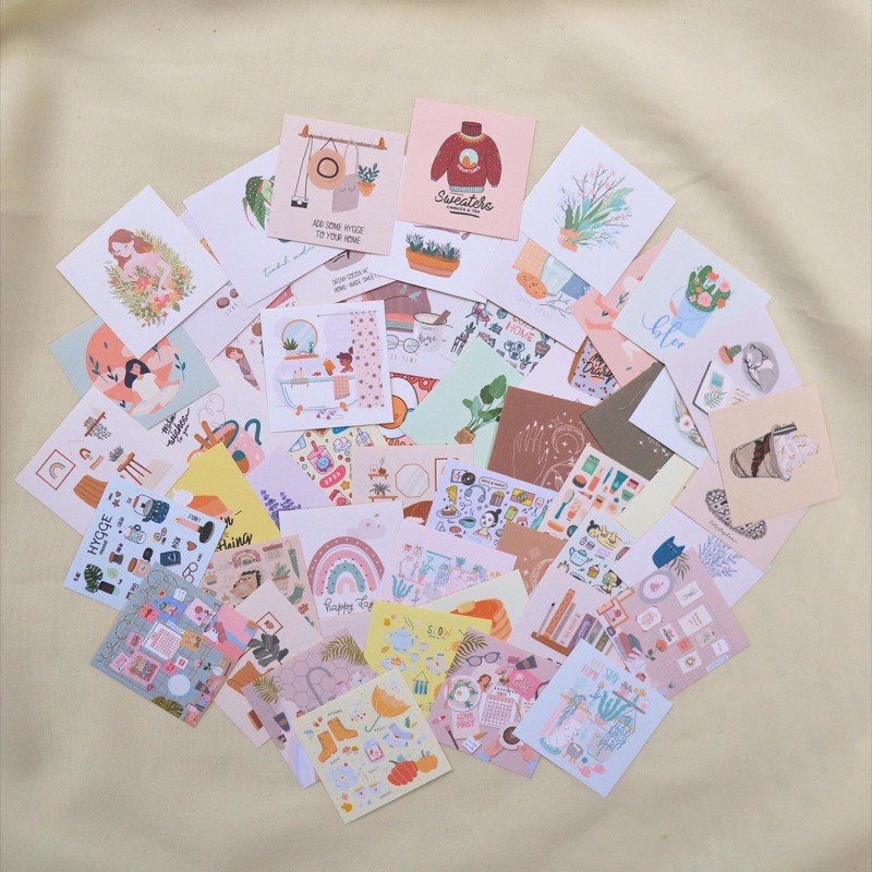 

Sticker Ecer (Affirmation, Self Care, Food dll)