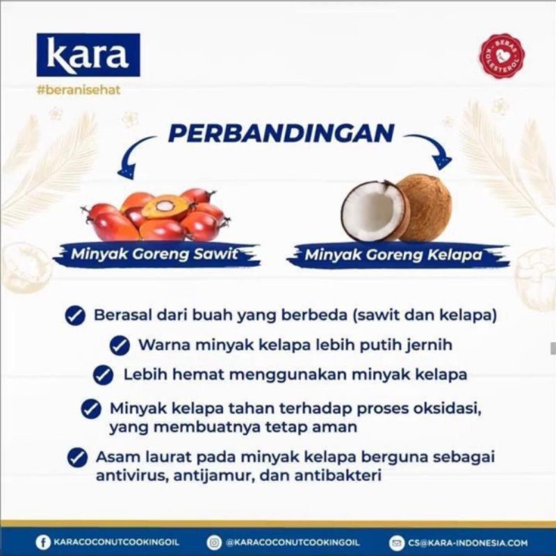 Minyak Goreng Kelapa kara Coconut Oil