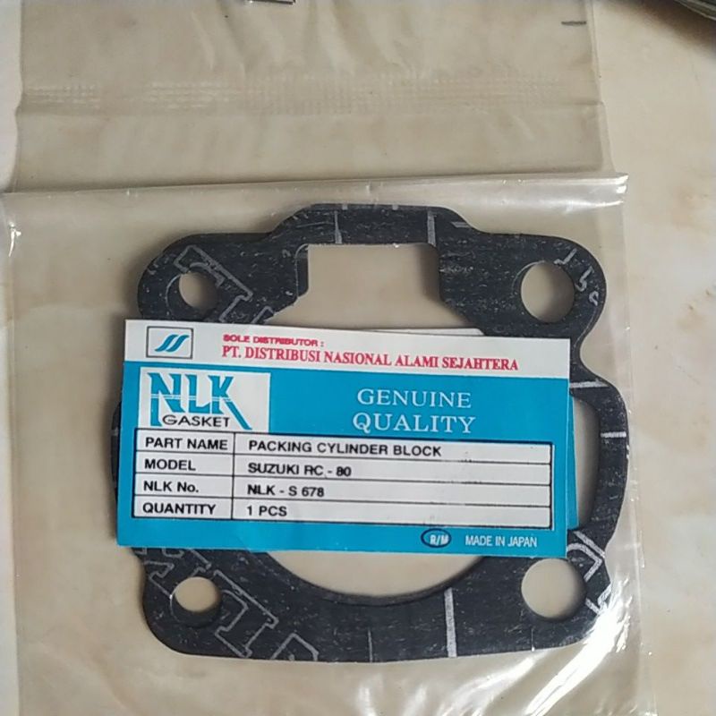 packing cylinder/paking blok A100 (NLK-s673) rc(s678)