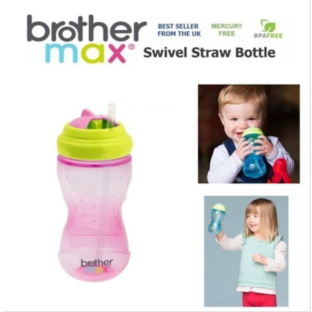 Brother Max Swivel Straw Bottle