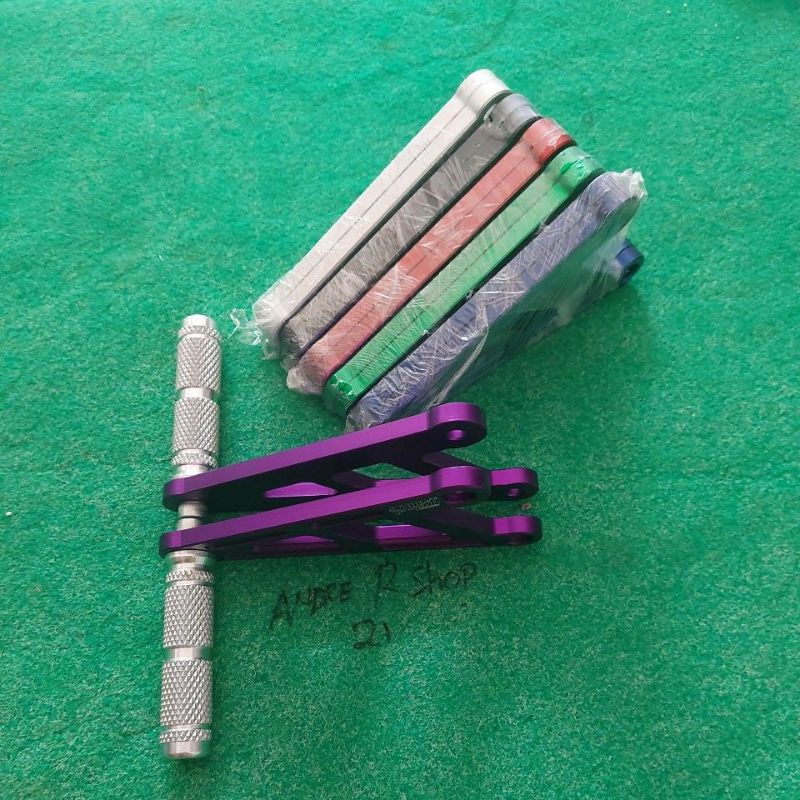 FOOT STEP DRAG MATIC MIO BEAT NMAX AEROX VARIO PCX MERK VINCENT VRG RACING