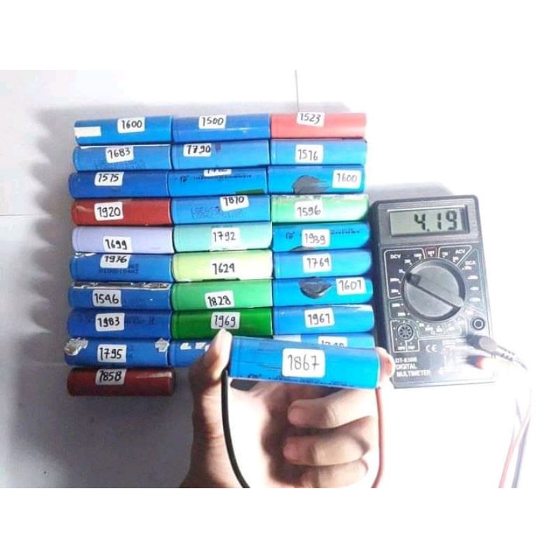 Baterai Bekas Laptop Lithium-ion 18650