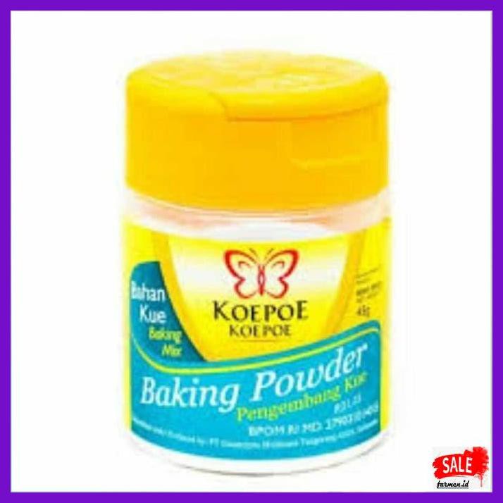 

DERPOWBAKING- BAKING POWDER KOEPOE KOEPOE 45GRAM -ASLIII.