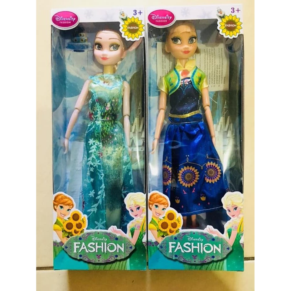 Boneka Barbie Frozen Anna & Elsa