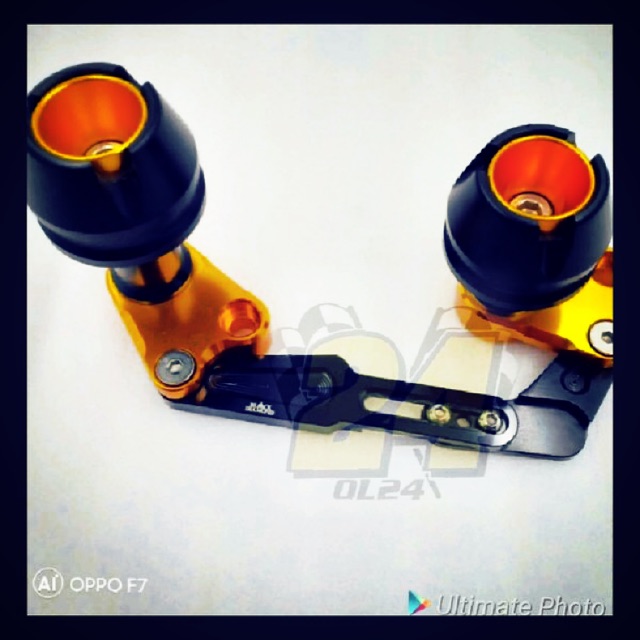 Slider Knalpot ADV Honda ADV 150 Black Diamond ORIGINAL