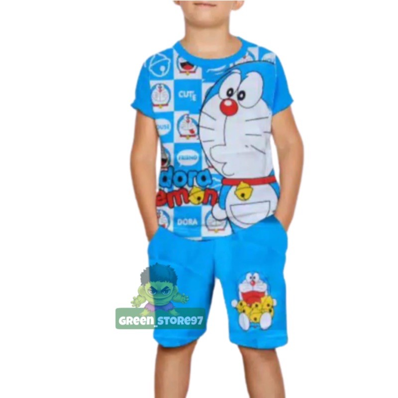 SETELAN DORAEMON ANAK-ANAK