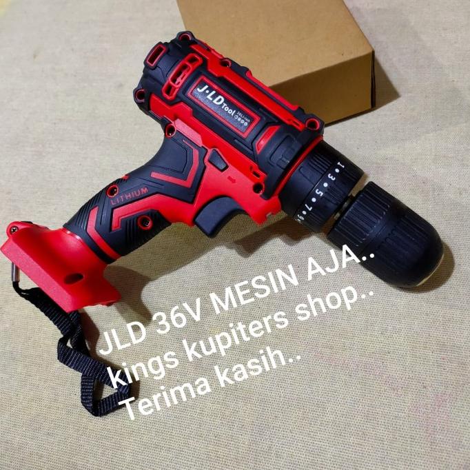 Mesin Aja Jld Bor Batre 13Mm Hammer Cordless Corless 36Volt 36V Jld Termurah