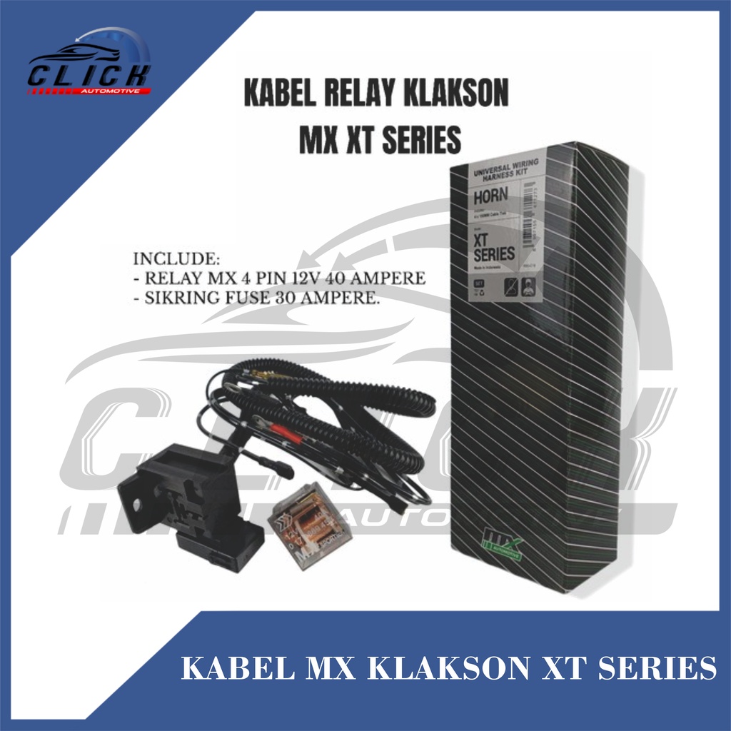 KABEL SET RELAY KLAKSON MX BOSCH ORI UNIVERSAL SEGALA MERK KLAKSON