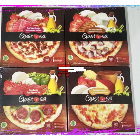 

Gustosa Instant Italian Pizza / Pizza Instan Halal