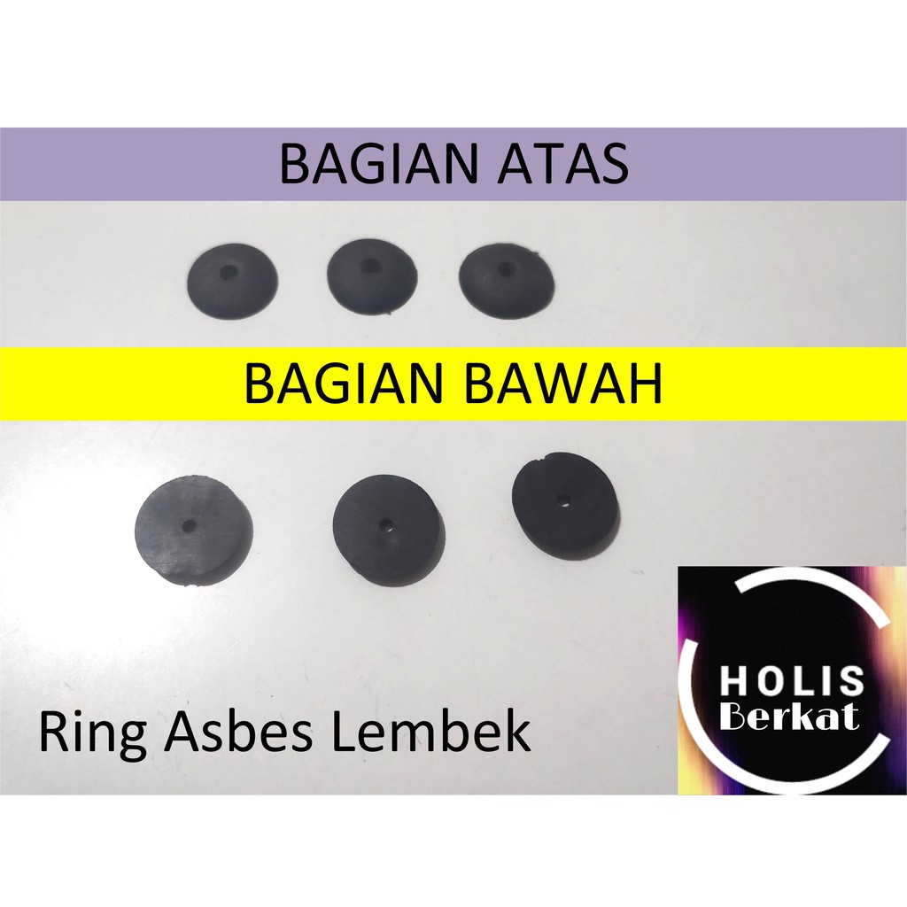 Ring Karet Bulat Alas Skrup / Paku Asbes Seng / Ring Asbes Lembek