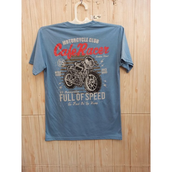 KAOS DISTRO MURAH UNISEX TERBARU CAFE RACER