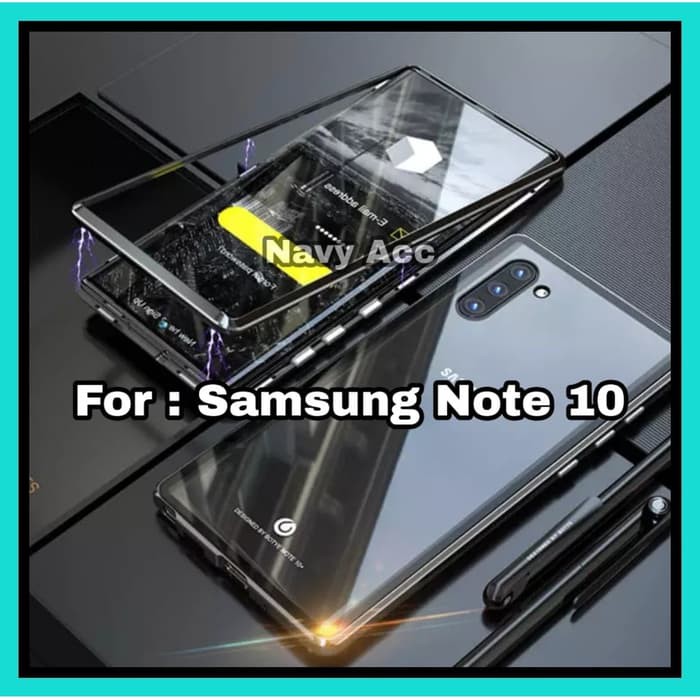 NA - Case Magnet Samsung Note 10 - Bumper Magnet Samsung Note 10