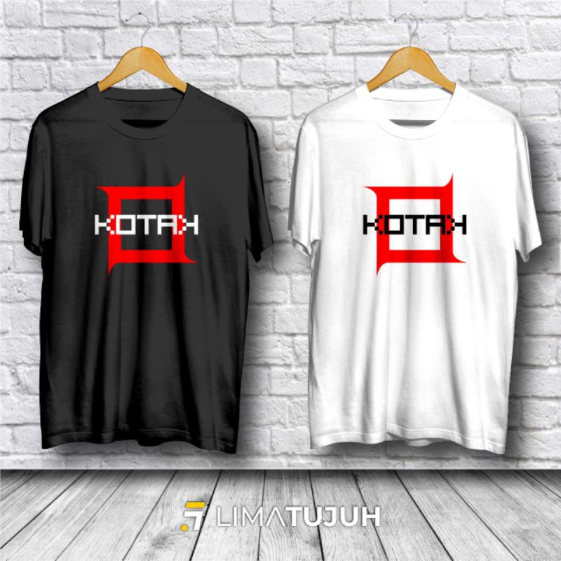 Kaos Baju Band Kotak / Kaos Kerabat Kotak / Kaos Musik Bahan Premium