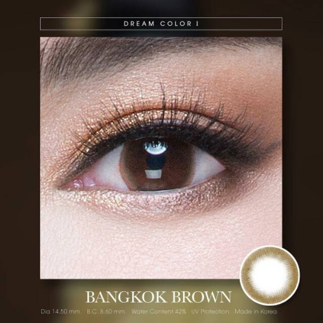 Softlens bangkok by dreamcolor normal natural soflen lensa kontak