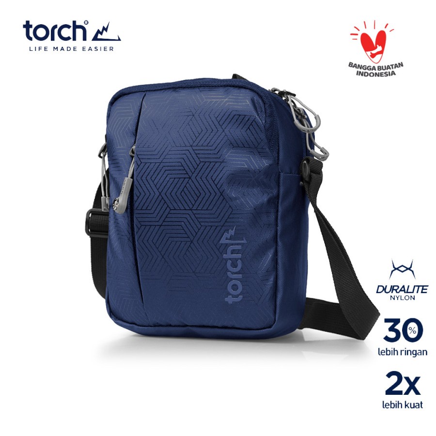 B3578N Tas Selempang Remaja Perempuan Laki Unisex Cowok Cewek Je YI450 TORCH TRAVEL POUCH GIFU 2L NA