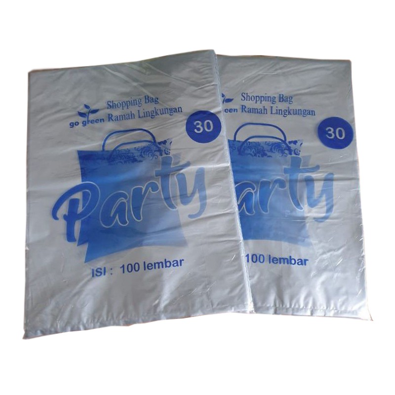 Plastik Packing Olshop Online Shop HD Tanpa Plong Party 30 x 40 Isi 100 Pcs Tebal 45 Mikron