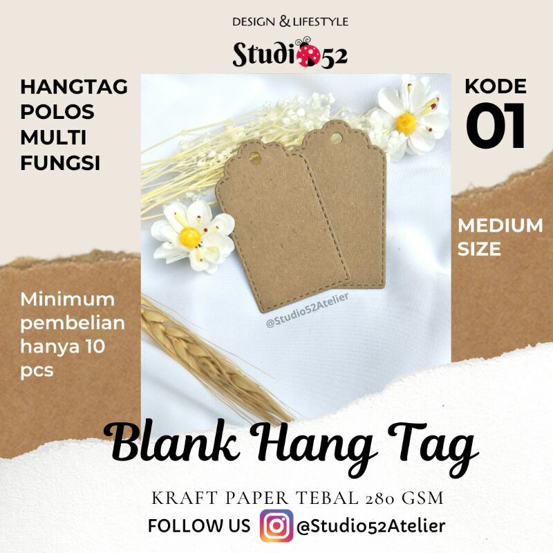 

Hang Tag Polos Aesthetic Multifungsi Kode 01