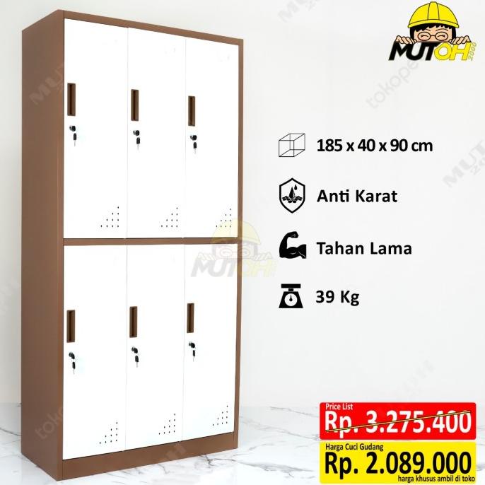 

TERBAIK LOKER BESI LOCKER BESI 6 PINTU SALE