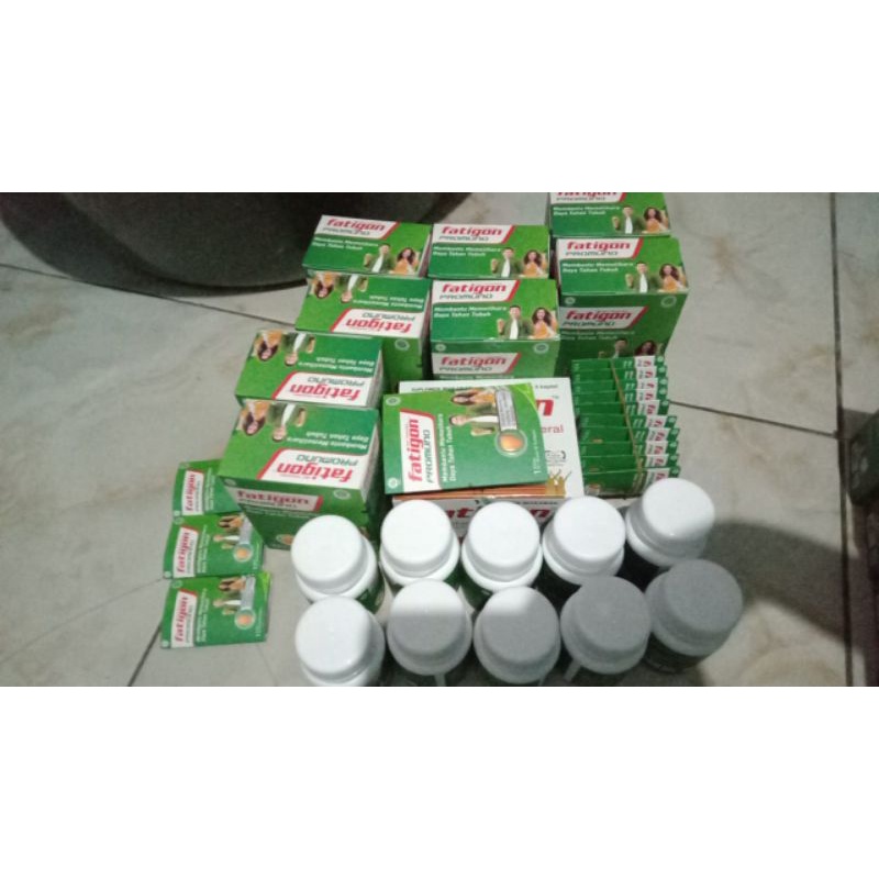 Fatigon Promuno Suplemen - Botol Isi 30 Kapsul