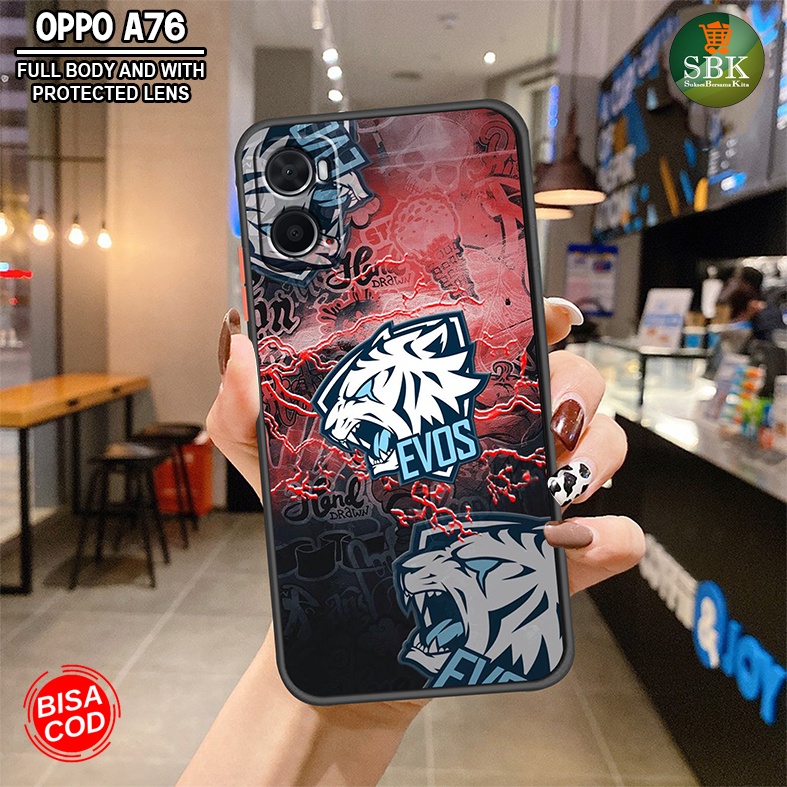 SBK Case - Case EVOS Oppo A76 - Case Termurah - Case Terbaru - Case Terlaris - Kesing Hp - Case Hybr