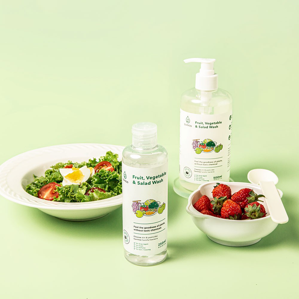 PURECO - PURECO LIQUID FRUIT VEGGIE &amp; SALAD WASH HOME SIZE