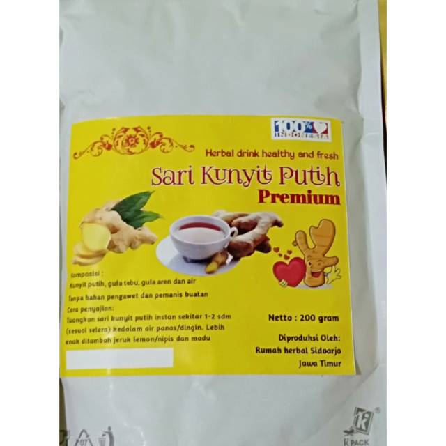 

Sari Kunyit Putih Premium