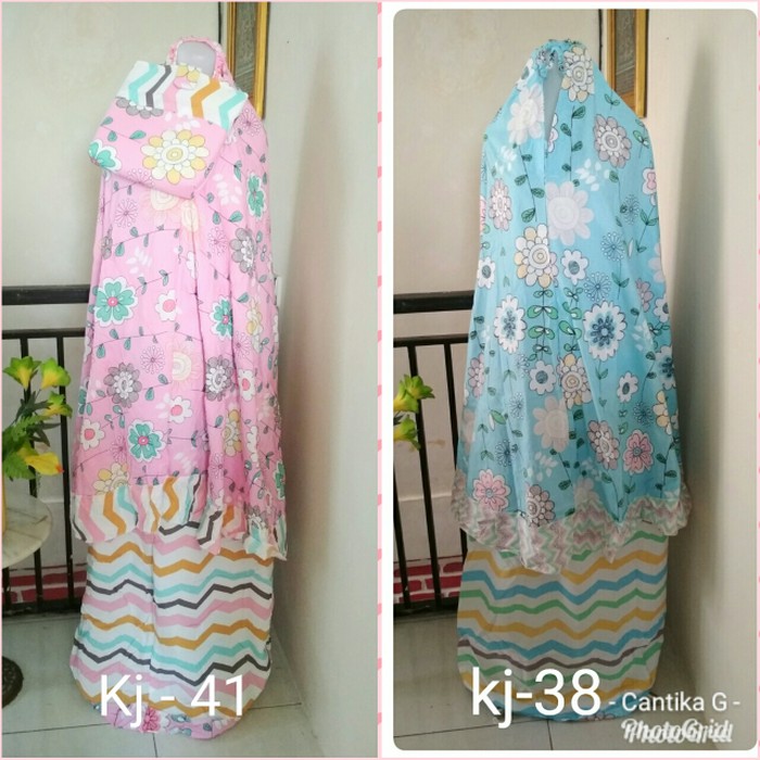 mukena katun jepang premium