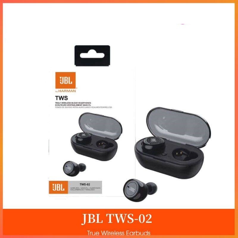 Headset Bluetooth TWS-02 Wireless Earphone