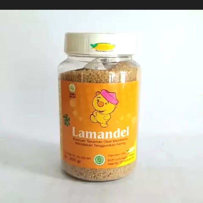 

(BISA COD) minuman herbal lamandel teh pereda sakit tenggorokan batuk amandel