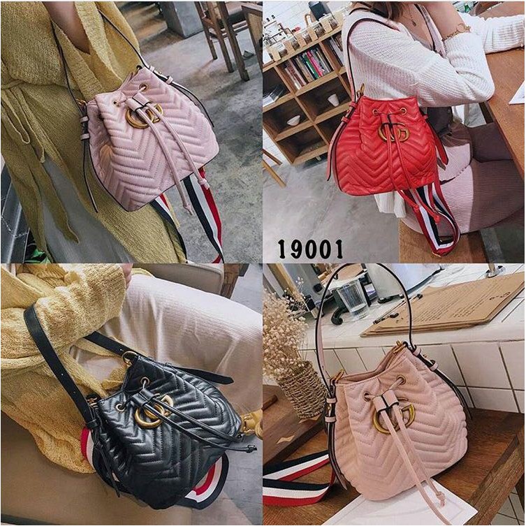 Jual Gucci Marmont Bucket Bag 19001 (nag) | Shopee Indonesia