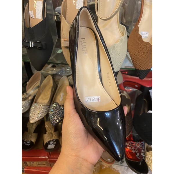 PANSUS KERJA WANITA SEPATU KERJA WANITA HITAM