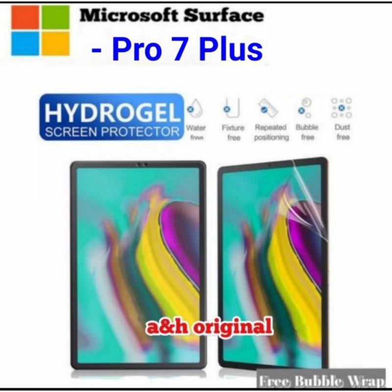 Microsoft Surface Pro 7 Plus - Hydrogel Screen Protector Guard Full Cover