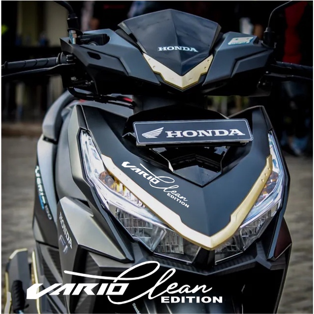 STIKER VARIASI MOTOR VARIO CLEAN EDITION CUTTING STICKER HOLOGRAM