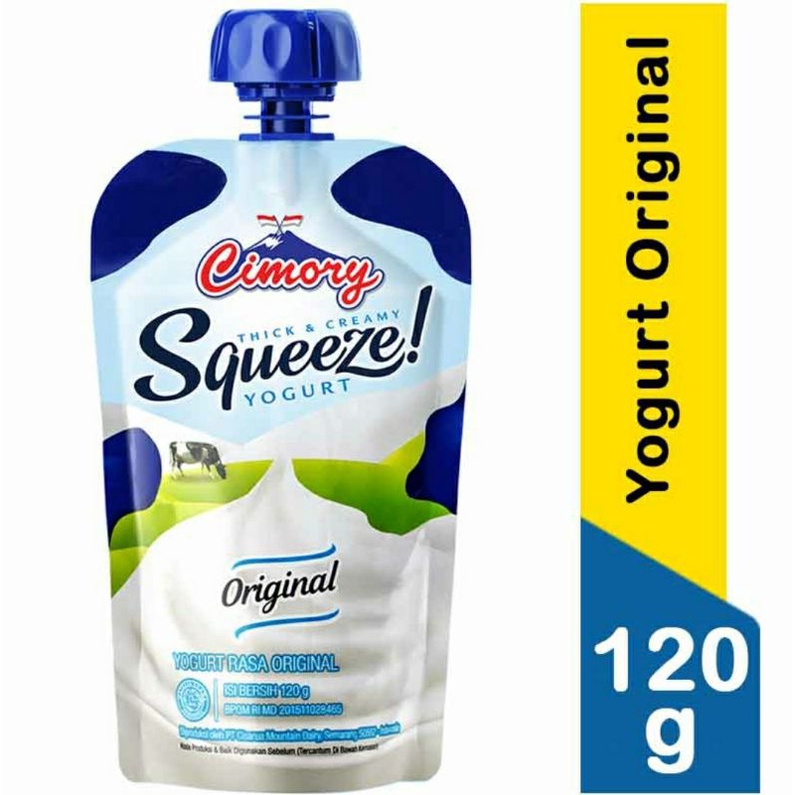 

Cimory Yoghurt Squeeze Original 120G