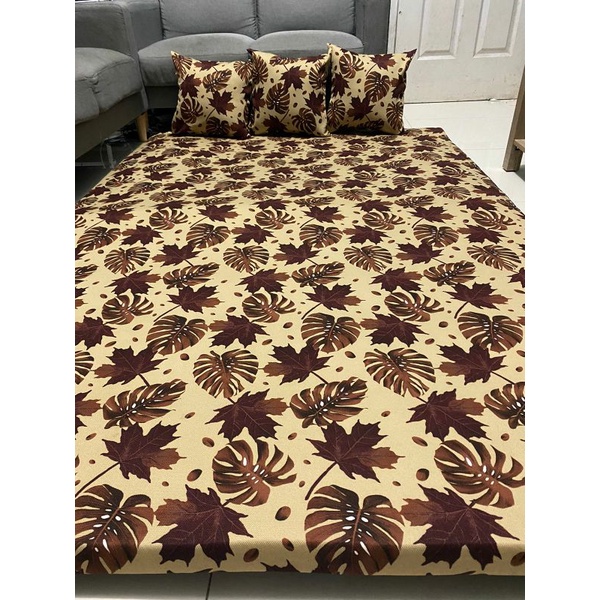 SURPET / KARPET KASUR SHABBY CHIC MOTIF DAUN GAJAH