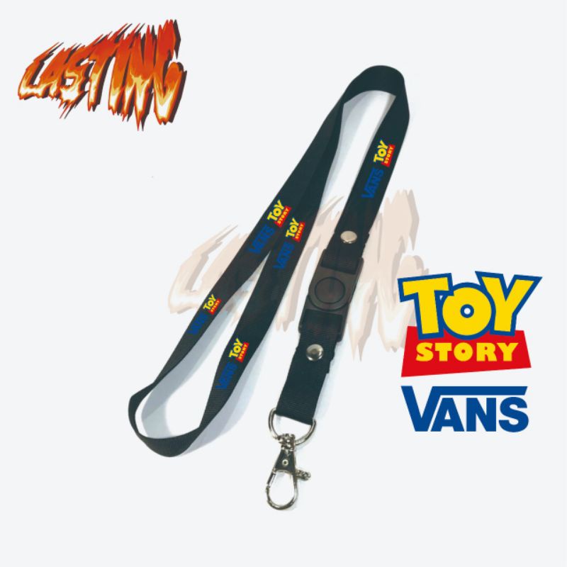 

Lanyard TOY STORY VANS / Distro / KARTUN GANTUNGAN KUNCI/GANTUNGAN ID CARD/GANTUNGAN POD Best seller / Bisa COD