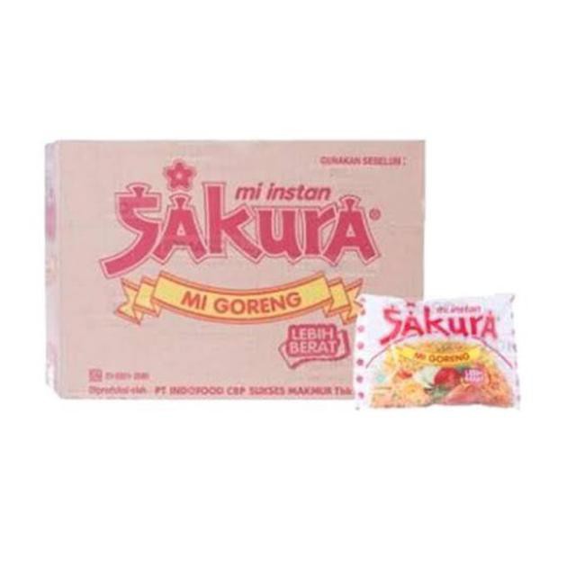 

{BISA COD} Sakura Mie Goreng / Mie Goreng Sakura 1 Dus isi 40 Bungkus TERBATAS [Kode 1|Kode 2|Kode