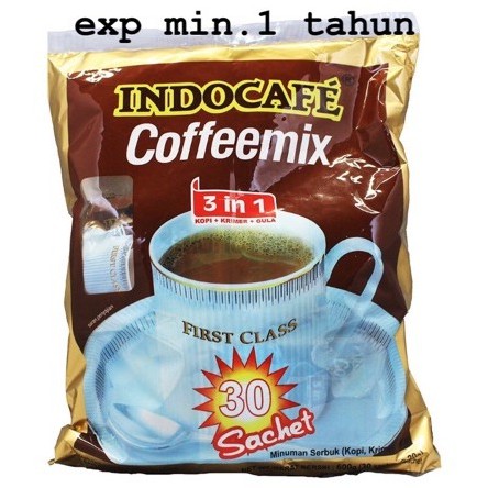 

INDOCAFE COFFEEMIX (30 SACHET X 20 GRAM) / INDOCAFE COFFEMIX 3IN1