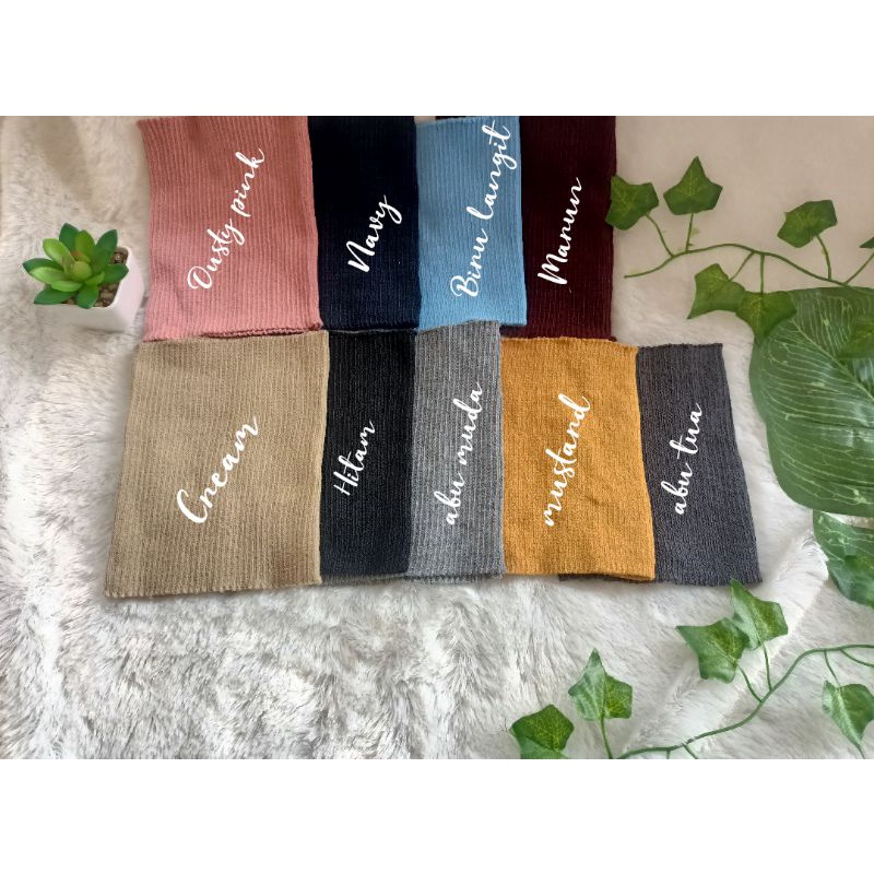 Ciput Rajut Premium 1 warna