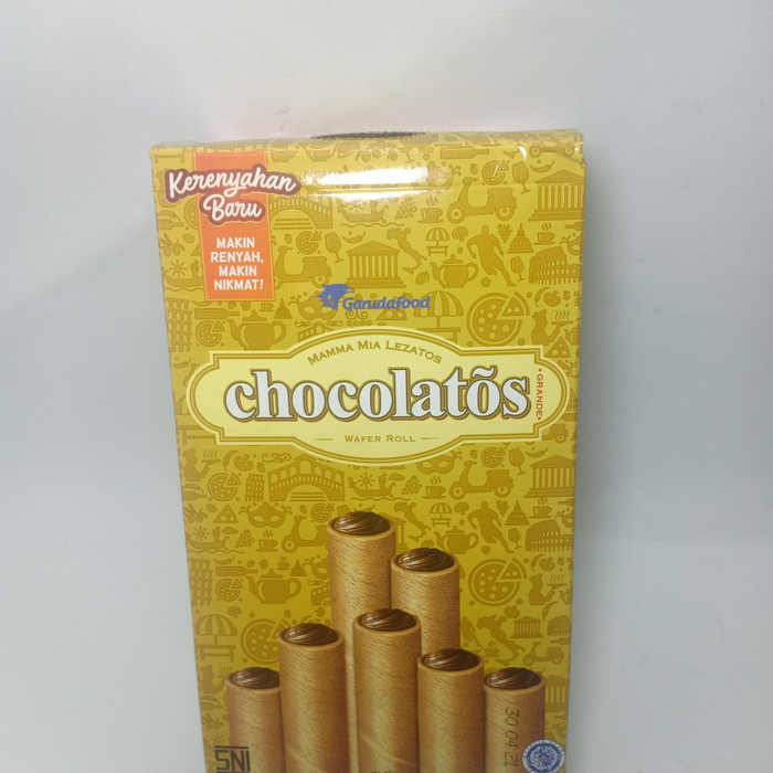 

CHOCOLATOS SWEET CHEESE / CHOCOLATE FLAVOUR / DARK CHOCO / 1 PAK DUS 20×14 gr