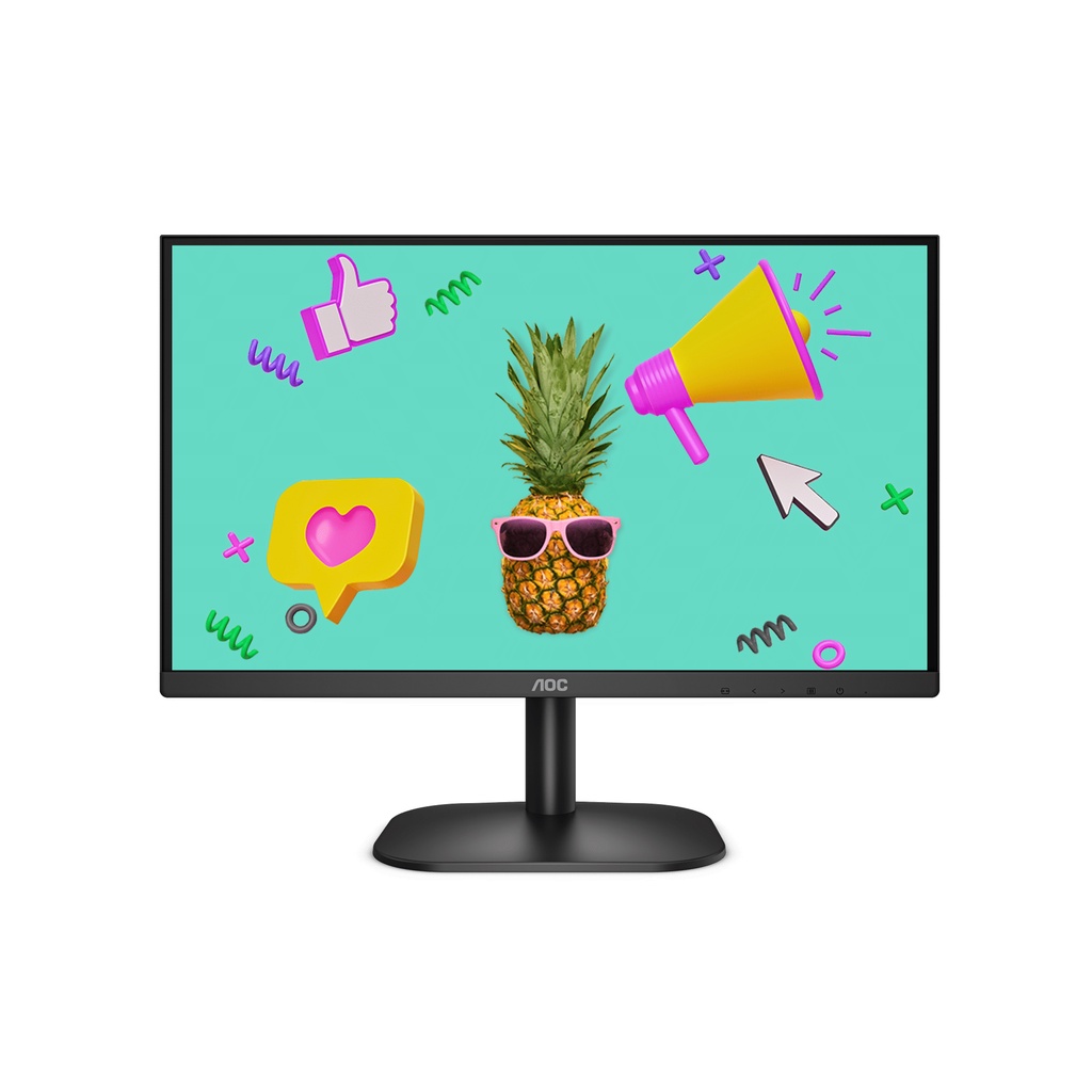 AOC Monitor 24B2XHM, 24&quot;, FHD, 101% sRGB, HDMI, VESA